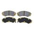 RDA Brakes RDX2024SM Extreme Heavy Duty Brake Pad Set