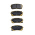 RDA Brakes RDX2025SM Extreme Heavy Duty Brake Pad Set