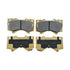 RDA Brakes RDX2036SM Extreme Heavy Duty Brake Pad Set