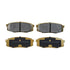 RDA Brakes RDX2037SM Extreme Heavy Duty Brake Pad Set