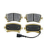RDA Brakes RDX2052SM Extreme Heavy Duty Brake Pad Set