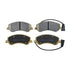 RDA Brakes RDX2059SM Extreme Heavy Duty Brake Pad Set