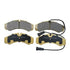 RDA Brakes RDX2075SM Extreme Heavy Duty Brake Pad Set