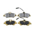 RDA Brakes RDX2118SM Extreme Heavy Duty Brake Pad Set