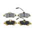 RDA Brakes RDX2118SM Extreme Heavy Duty Brake Pad Set