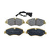 RDA Brakes RDX2150SM Extreme Heavy Duty Brake Pad Set