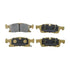 RDA Brakes RDX2186SM Extreme Heavy Duty Brake Pad Set