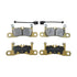 RDA Brakes RDX2194SM Extreme Heavy Duty Brake Pad Set