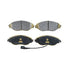 RDA Brakes RDX2216SM Extreme Heavy Duty Brake Pad Set