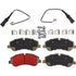 RDA Brakes RDX2344SM Extreme Heavy Duty Brake Pad Set