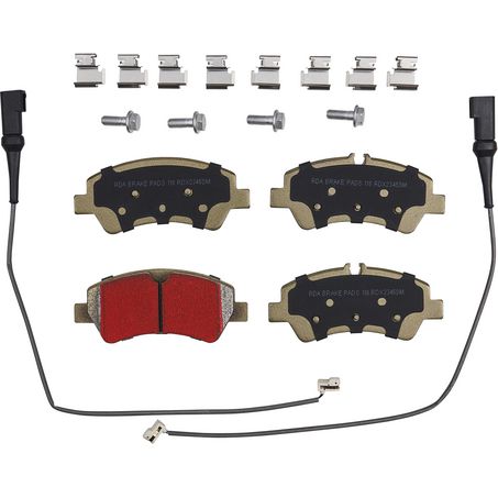RDA Brakes RDX2345SM Extreme Heavy Duty Brake Pad Set