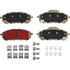 RDA Brakes RDX2421SM Extreme Ford Everest Pad