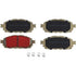 RDA Brakes RDX2447SM Extreme Brake Pad Set Front Suits Toyota