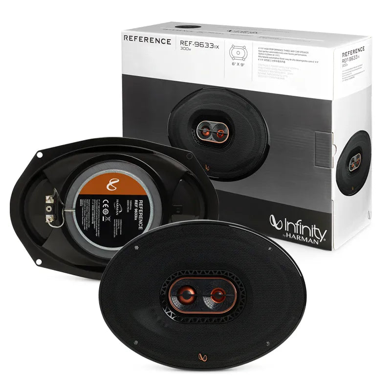 Infinity REF9633IX REFERENCE 300W 6 x 9" 3-way Car Speaker