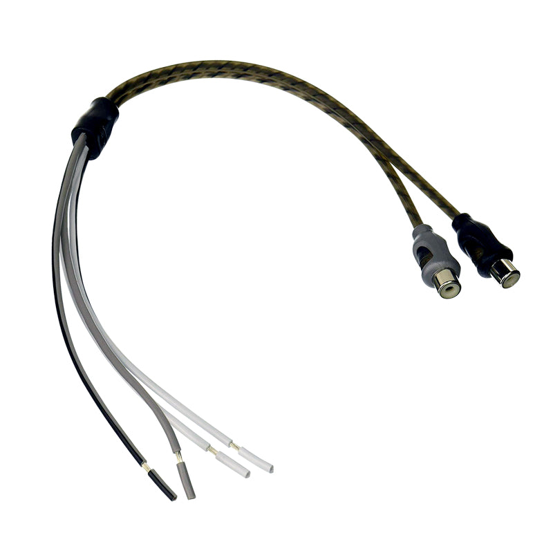Rockford Fosgate RFIF2SW Speaker Line To Female RCA Adapter