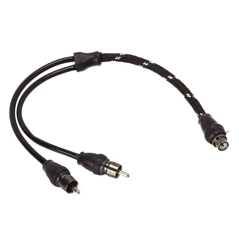 Rockford Fosgate RFITY-1F Premium Y-Adapter 1 Female To 2 Male