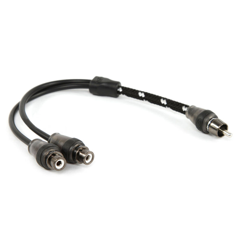 Rockford Fosgate RFITY-1M Premium Y-Adapter 1 Male To 2 Female