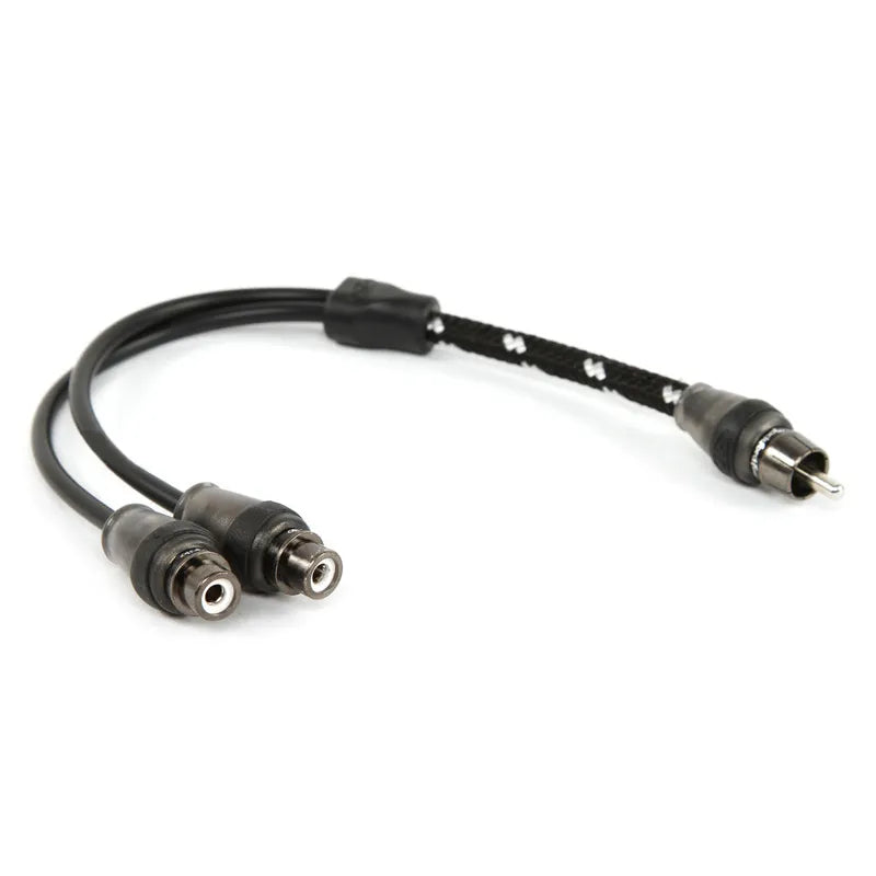 Rockford Fosgate RFITY-1M Premium Y-Adapter 1 Male To 2 Female