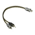 Rockford Fosgate RFIY-1F Twisted Pair Y-Adapter 1 Female To 2 Male