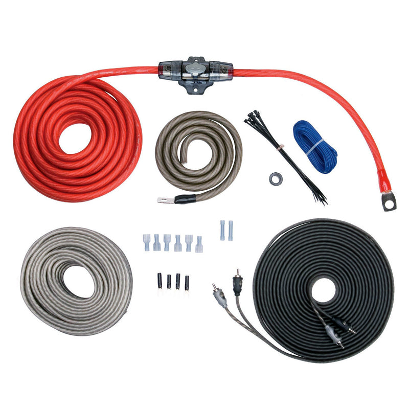 Rockford Fosgate RFK8X 8 AWG Complete Installation Kit
