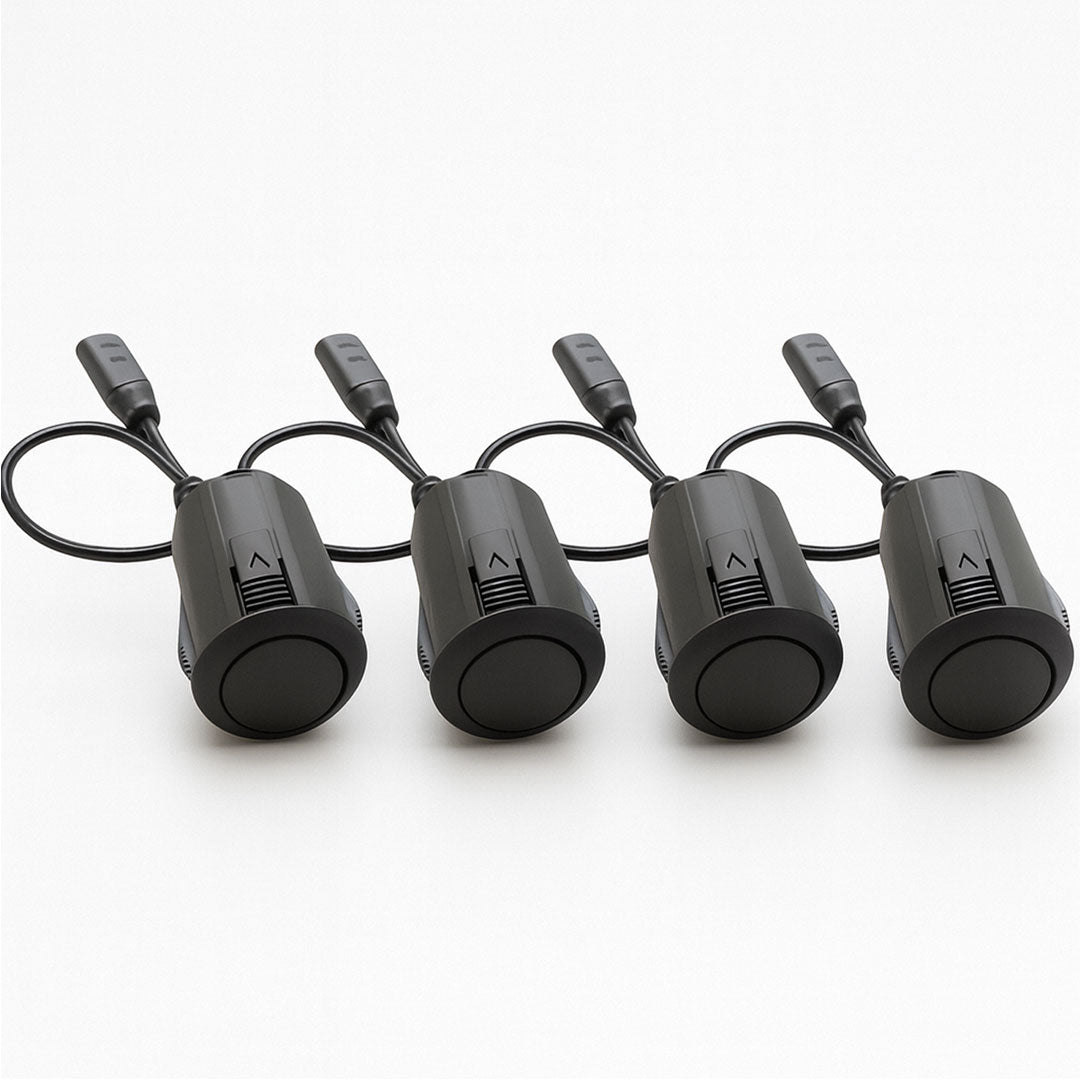 CELLPAK RGS-917 Smart Reverse Parking Sensor System with LED Display