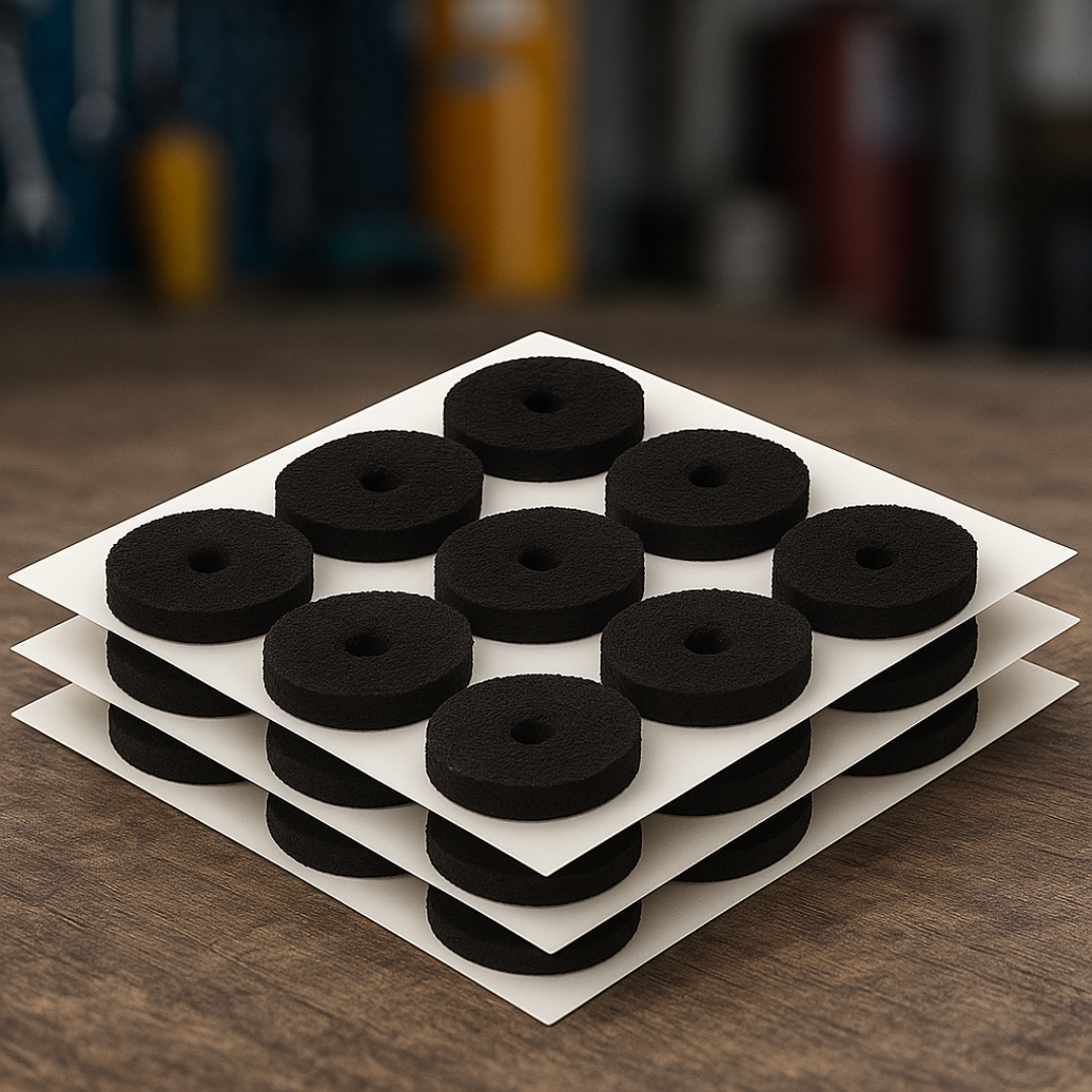 TITAN RING PACK | Premium Door Clip Foam Rings for Noise Reduction & Rattle Prevention