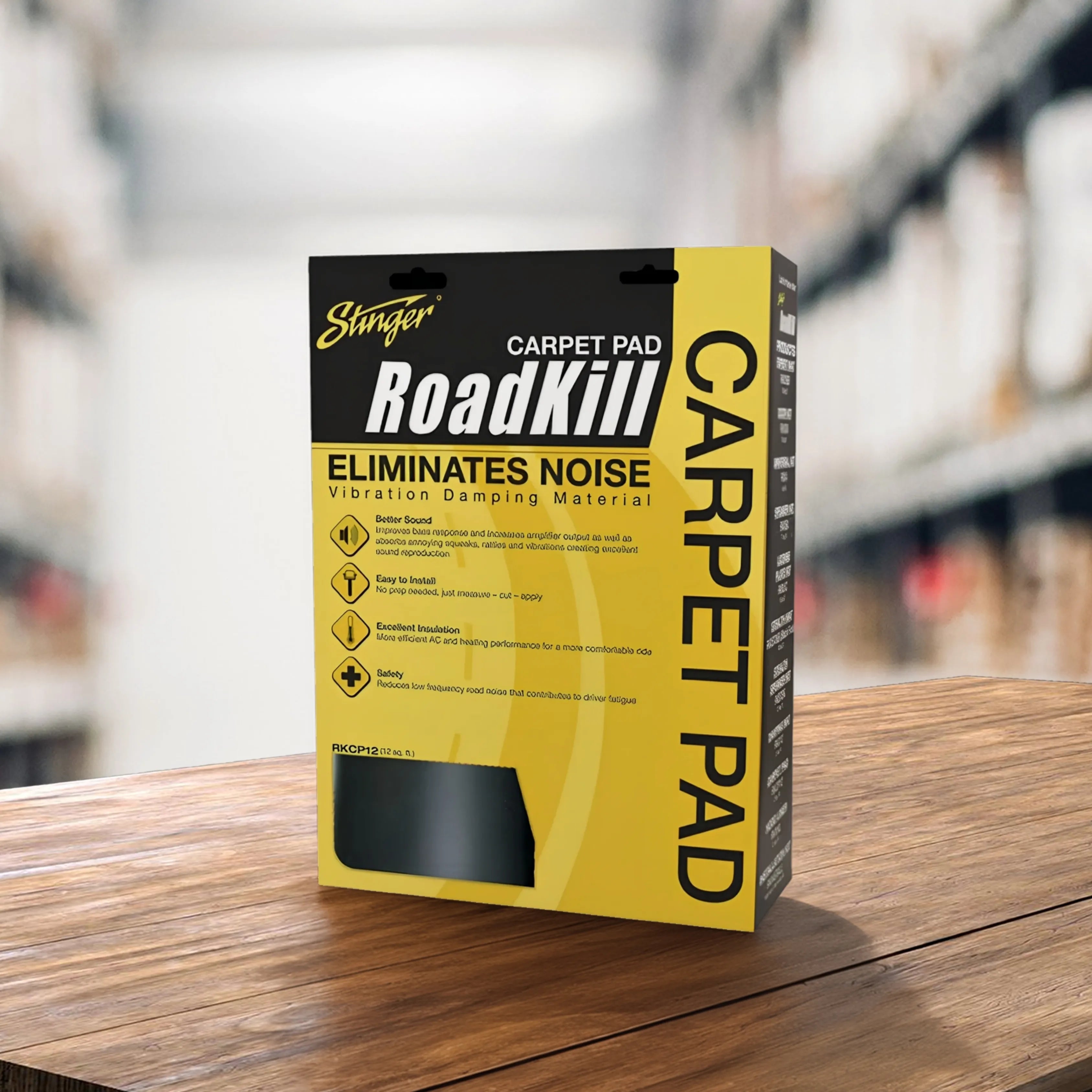 Stinger RKCP12 Roadkill Carpet Foam Pad