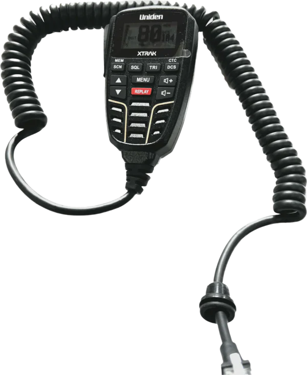 UNIDEN RMX80 - Remote LCD Speaker Microphone for XTRAK 80 UHF Radio