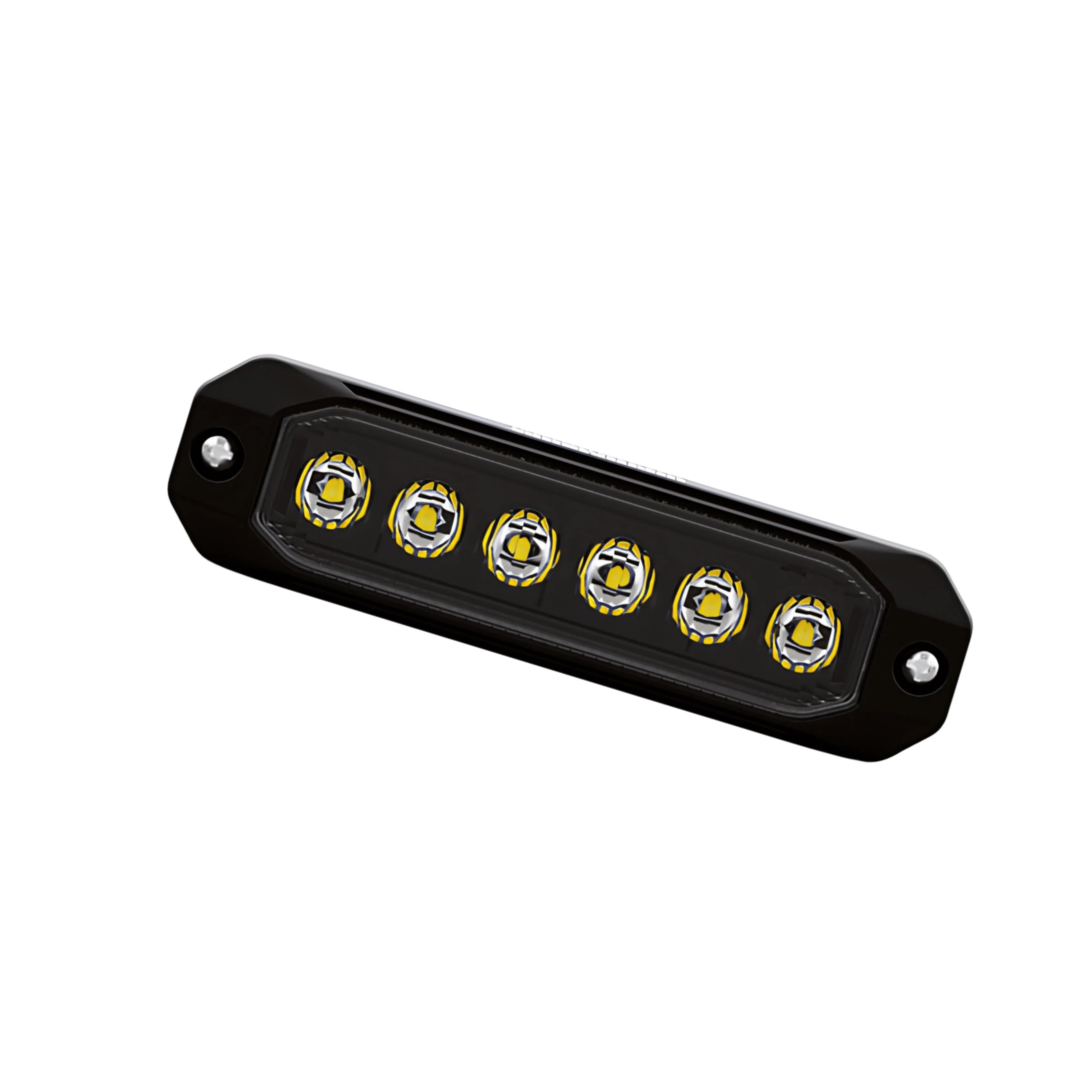 Roadvision RSM0606A LED Strobe Module - 10-30V Rectangle Surface Mount 18W Amber