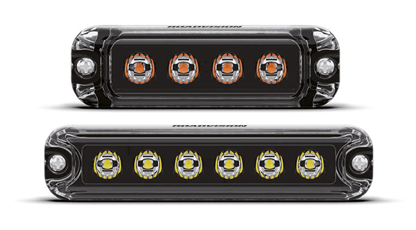 Roadvision RSM0706A LED Strobe Module - 10-30V Rectangle Surface Mount 18W Amber