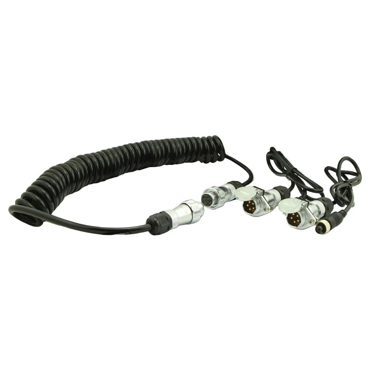DNA RVEW5 Heavy-Duty 5-Pin WOZA/SUZI Coil Trailer Cable Kit For Single Camera