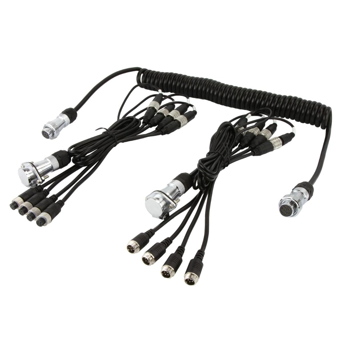 DNA RVEW7-4 Heavy Duty 7 Pin WOZA/SUZI Trailer Cable Kit - 4 Camera Connection