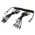 DNA RVEW7-4 Heavy Duty 7 Pin WOZA/SUZI Trailer Cable Kit - 4 Camera Connection