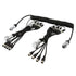 DNA RVEW7-4 Heavy Duty 7 Pin WOZA/SUZI Trailer Cable Kit - 4 Camera Connection