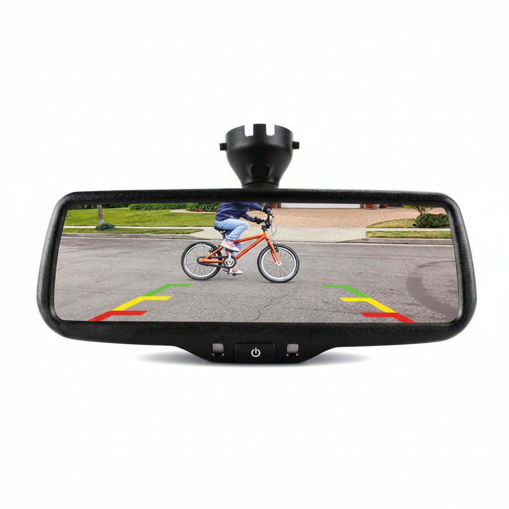 DNA RVS79VW03 7.9" OEM Style Replacement Rear View Mirror Volkswagen