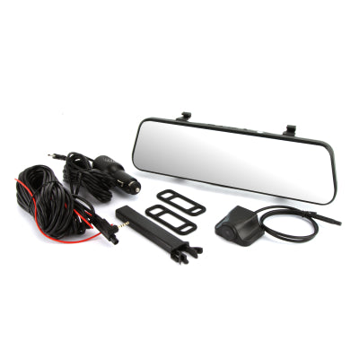 DNA RVS966-4K 9.66" 4K Rear-View DVR Mirror & Camera Pack