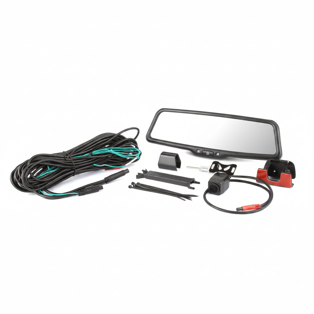 DNA RVS966VW01 9.66" OEM Style Mirror and Camera Kit VW Amarok