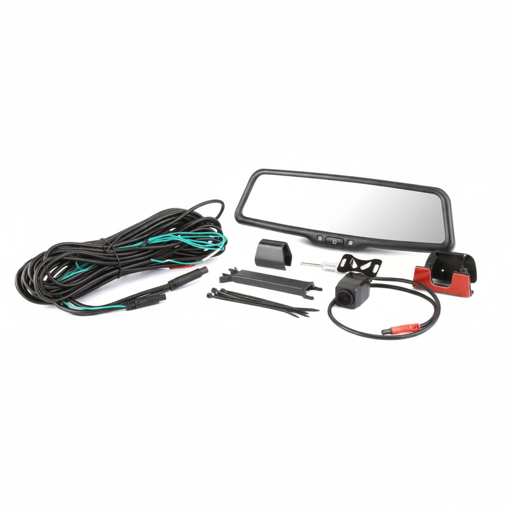 DNA RVS966VW02 9.66" OEM Style Mirror and Camera Kit Volkswagen