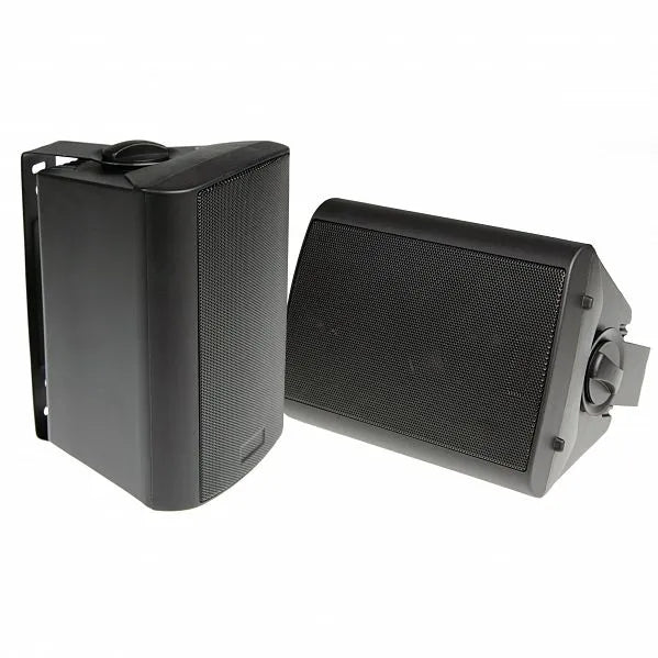 Studio Acoustics SA500B 4" 60W 2-Way Black Indoor/Outdoor Universal Speaker - Pair