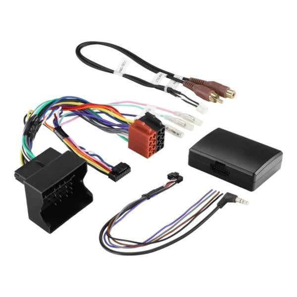 AERPRO SAVW01 Infolink Adapter Interface for Volkswagen - Advanced CAN Bus Integration with Steering Wheel Control, Climate Visualization, and Parking Sensor Retention