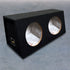 DNA SB10D | 10" Dual Subwoofer Enclosure - Carpeted Black MDF Box