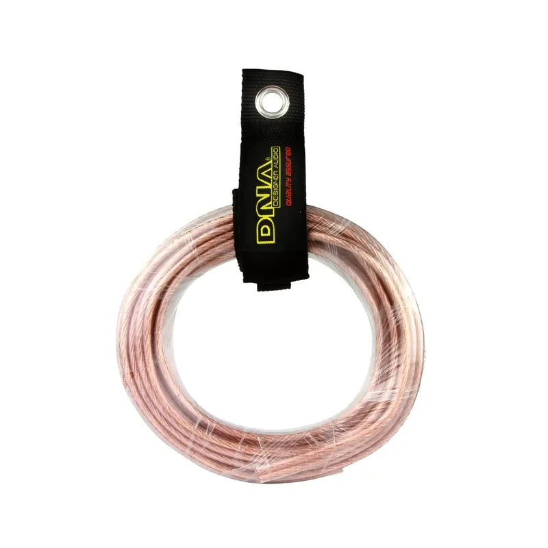 DNA Audio SC12-12M 12-Gauge Clear Speaker Cable – 12 Metres | Pro-Grade Audio Wiring
