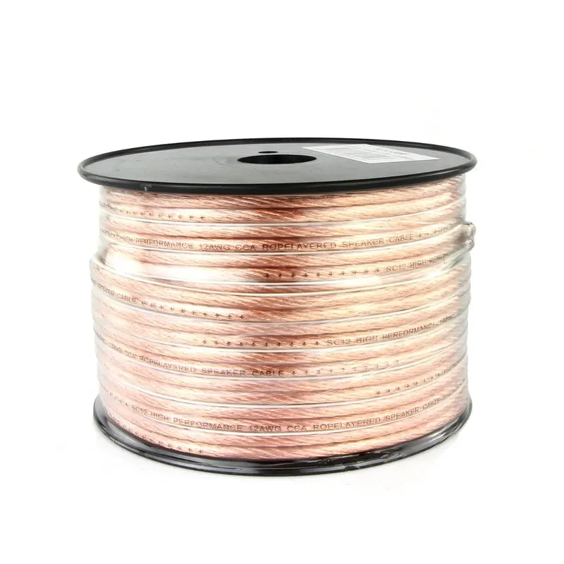 DNA Audio SC12-30M 12-Gauge Clear Speaker Cable – 30 Metres | High-Clarity Audio Wiring