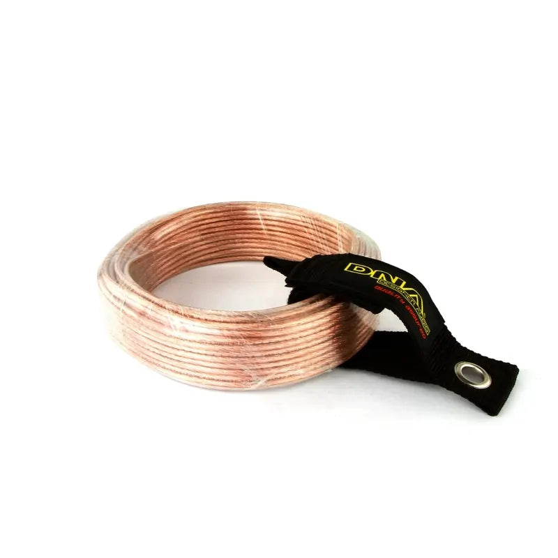 DNA Audio SC14-12M 14-Gauge Clear Speaker Cable – 12 Metres | Premium Clarity Audio Wiring