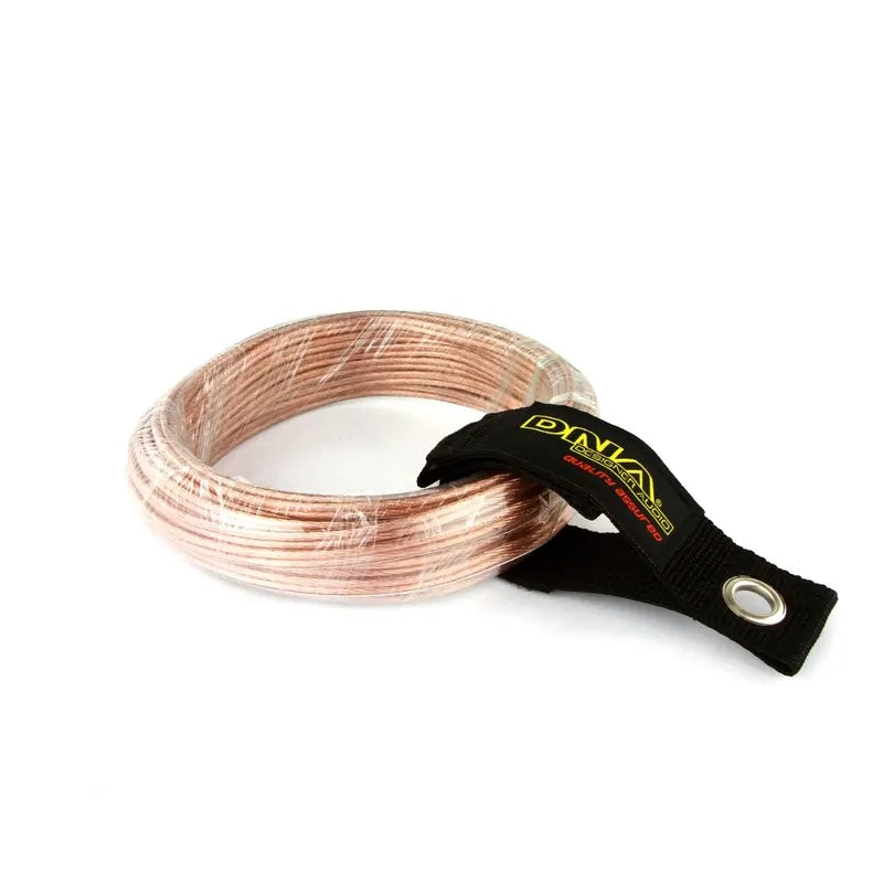 DNA Audio SC16-12M 16-Gauge Clear Speaker Cable – 12 Metres | Value-Focused Audio Wiring Solution