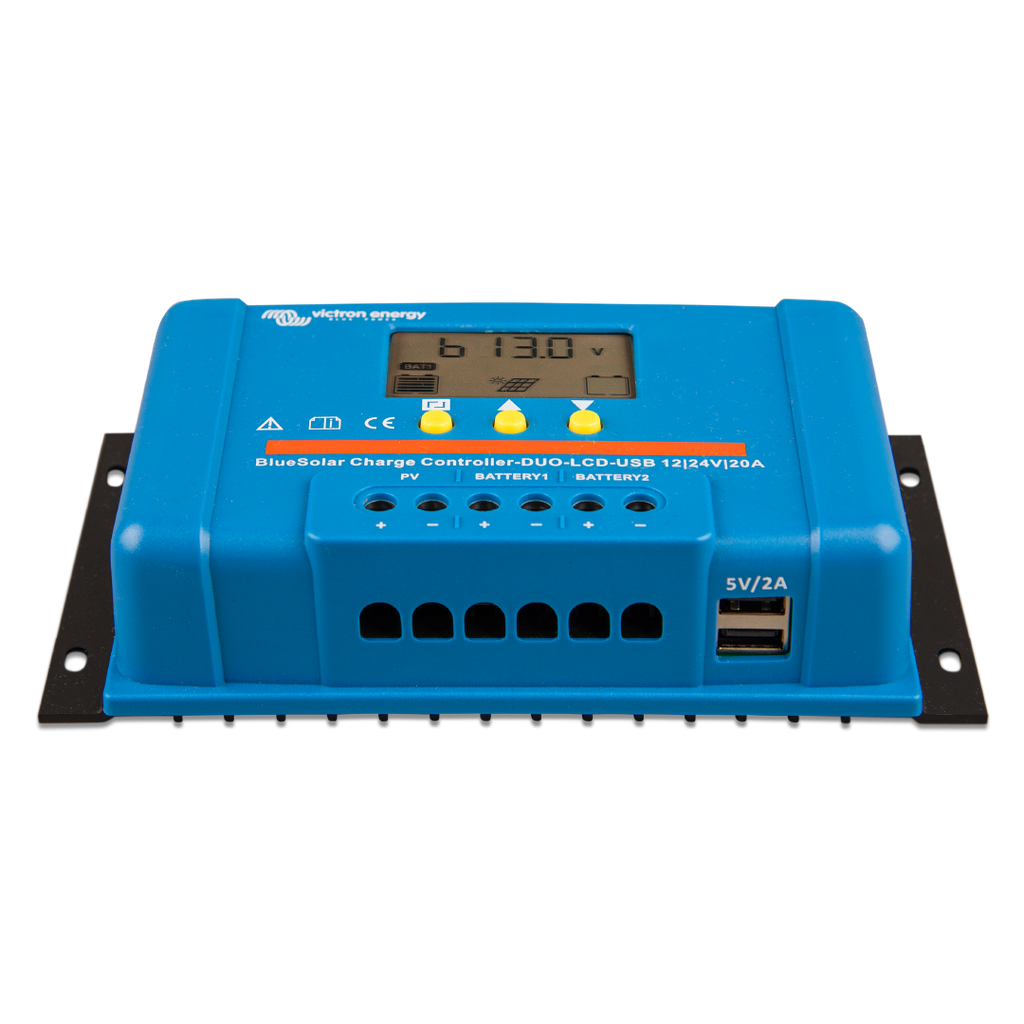 Victron Energy SCC010030050 Blue Solar Charge Controller PWM-LCD&USB 12/24V-30A