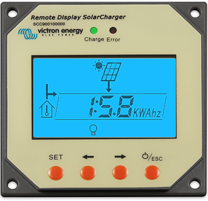 Victron SCC900200000 Remote Panel for BlueSolar DUO 12-24V-20A