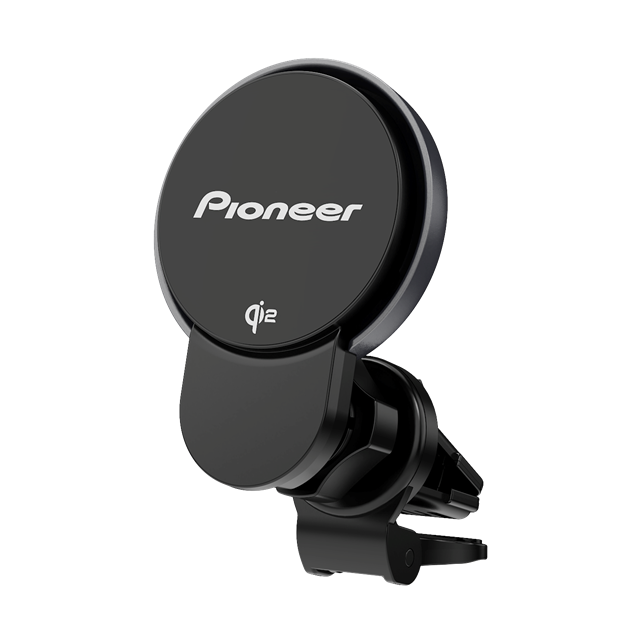 Pioneer SDA-SC600 Premium Magnetic Vent Phone Charging Mount with Qi2 15W, Built-In Cooling Fan and RGB Illumination