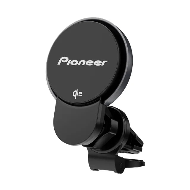 Pioneer SDA-SC600 Premium Magnetic Vent Phone Charging Mount with Qi2 15W, Built-In Cooling Fan and RGB Illumination
