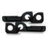Cruiser Consoles Front and Rear Speaker Pods 6.5" Black (Set of 4 Doors) | SETPOD7065BLACK
